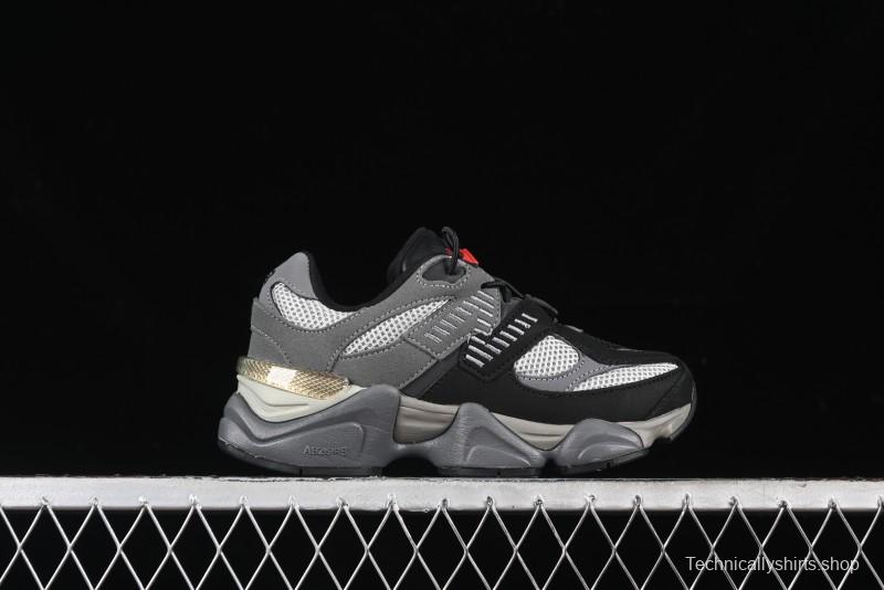 New Balance 9060 Series Hook and Loop Kids Sneakers - PV9060BLK