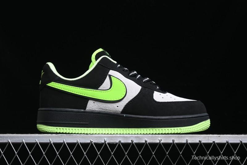Nike Air Force 1 '07 Low Supreme Collaboration - Night Glow Low-Top Casual Sneakers - DF0188-009