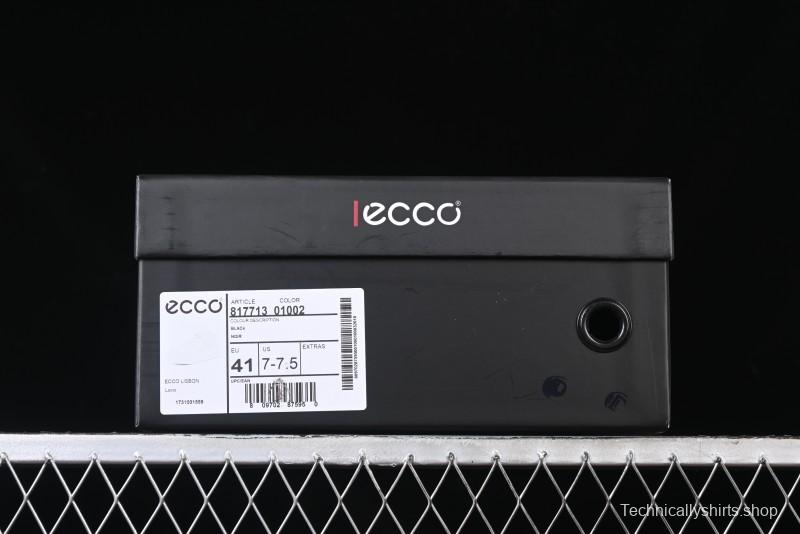 Ecco Soft 8 Anniversary Series Innovative Anti-Slip Simple High-Top Wear-Resistant Casual Shoes - 81771301002