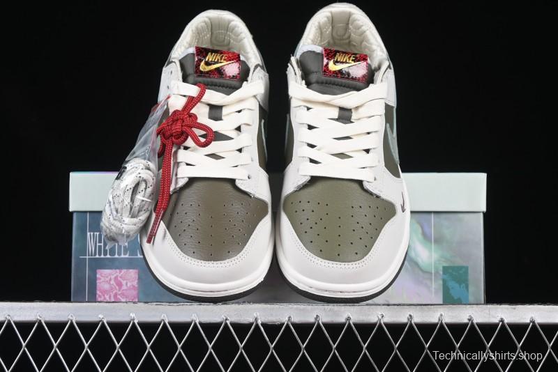 Nike SB Dunk Low Year Of Snake Limited Edition Low-Top Skateboarding Shoes - HV5980-231