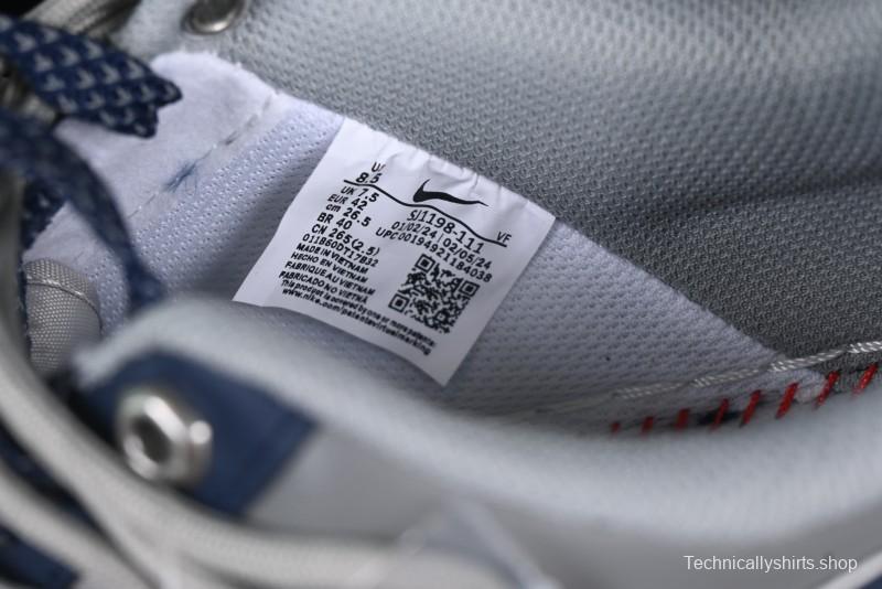 Nike Air Force 1 '07 Low Lightning Collaboration Cement Grey Drawstring Casual Sneakers - SJ1198-111