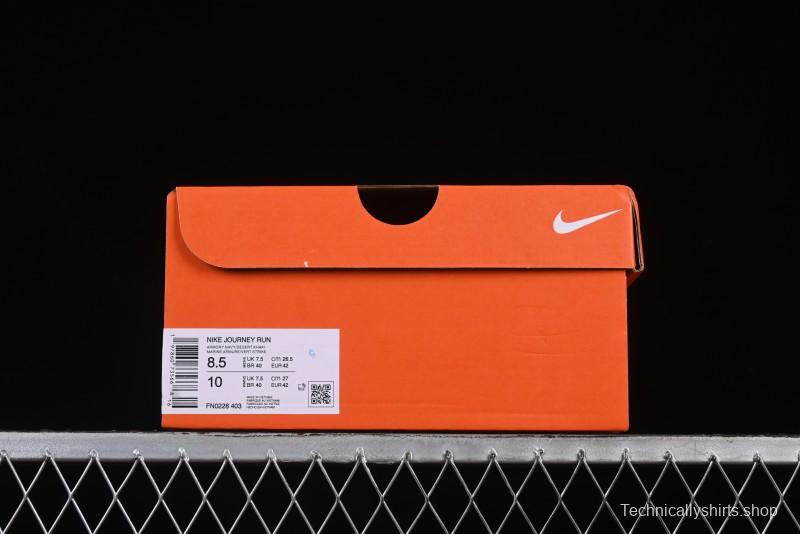 Nike Journey Run 2024 Low-Top Casual Running Shoes with Shock Absorption Anti-Slip and Wear-Resistant Design - FN0228-403