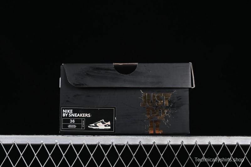 Nike SB Dunk Low Butterfly Bow Black White Pink Low-Top Casual Skate Shoes - BP1220-009