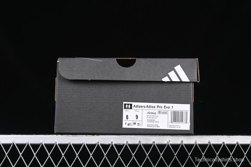 Adidas Adizero Evo Pro Ultra Lightweight Breathable Cushioned Running Shoes - JQ3642