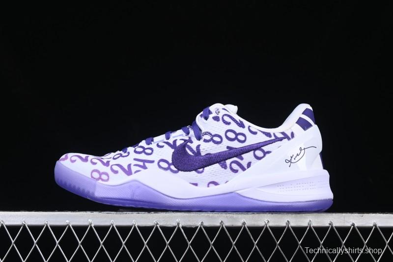 Nike Kobe 8 "SYSTEM" Protro Retro Basketball Shoes for Men - FQ3549-100