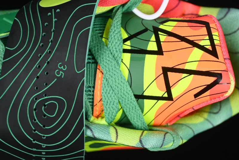 Nike KD 4 Weatherman All Star Basketball Shoes with Zoom Air Cushion and Adaptive Fit System - FN6247-300