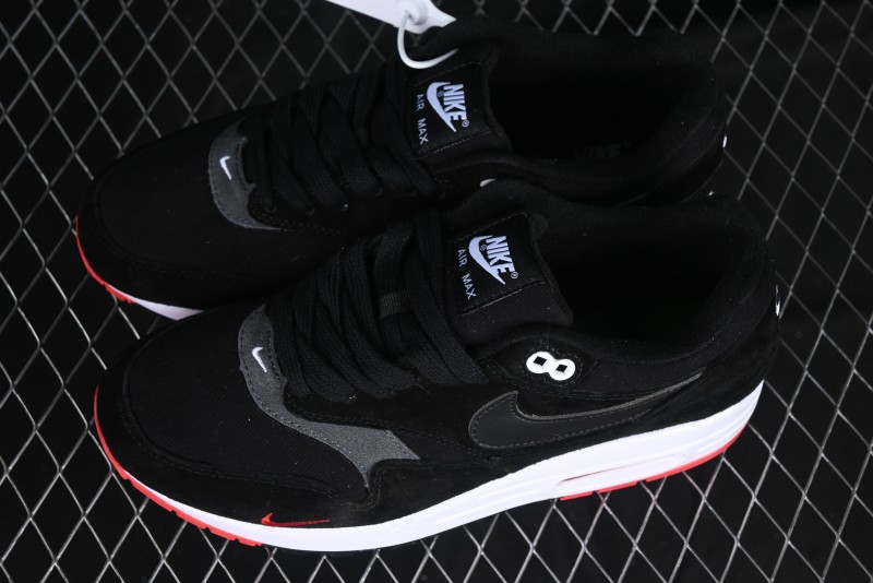 Nike Air Max 1 Retro Running Shoes with Half-Sole Air Cushion - FV6530-002