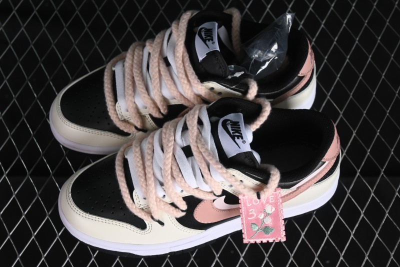 Nike Dunk Low White Dream Garden Black White SB Low Top Casual Skate Shoes - FD1232-001