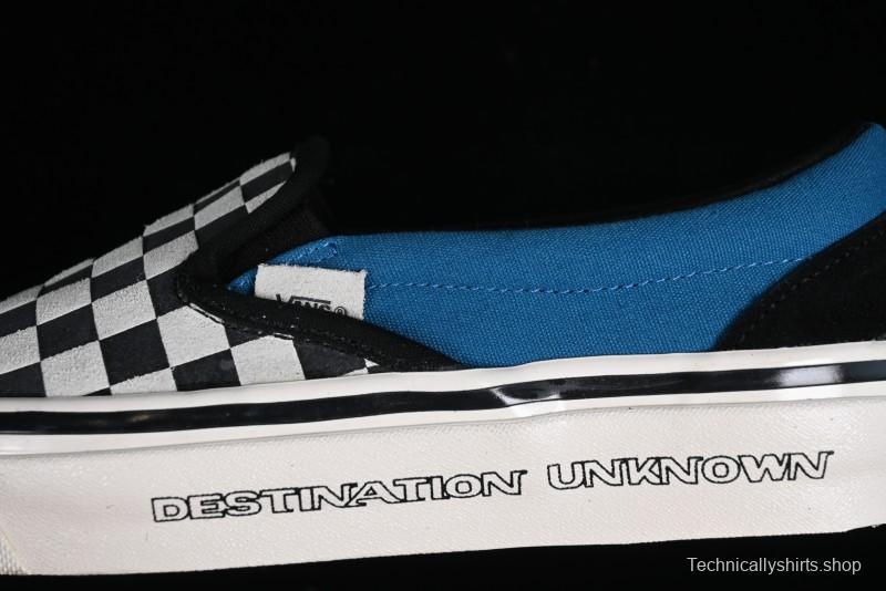 Vans Slip-On x Liberaiders Origami Checkerboard Low-Top Casual Sneakers - VN000V0SAPK