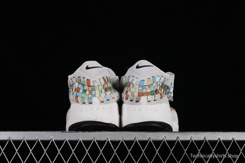 Nike Air Footscape Woven Asymmetrical Woven Slip-Resistant Abrasion-Resistant Low-Top Lifestyle Casual Shoes - FB1959-101