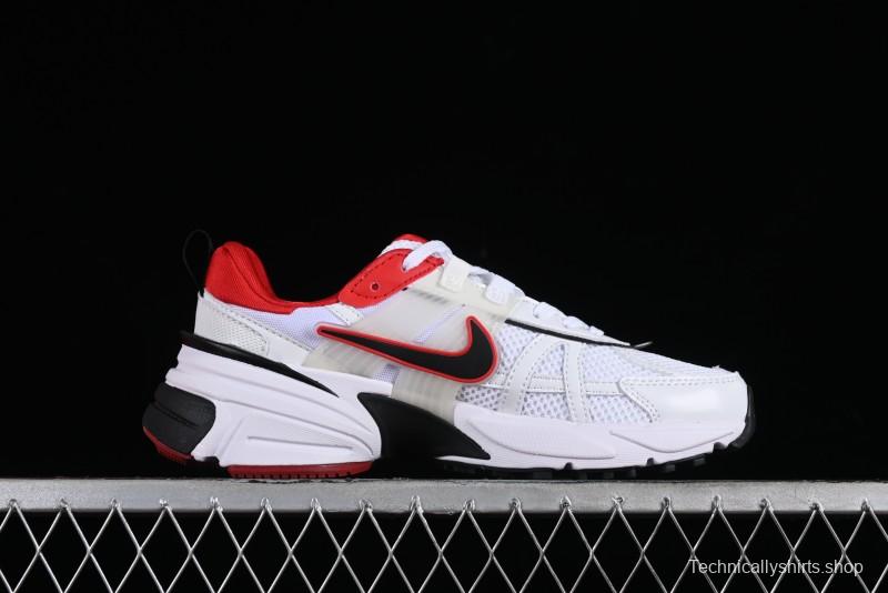 Nike Runtekk V2K Retro Low-Top Running Shoes with Cushlon Midsole and Distressed Effect - HF0120-100