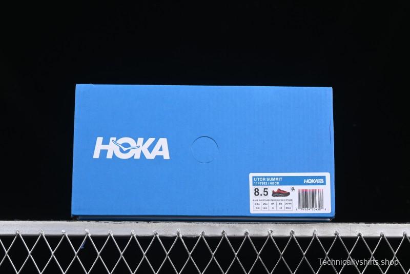 HOKA ONE ONE Tor Summit Low Top Cushioned Waterproof Outdoor Functional Shoes - 1147952 HBCK