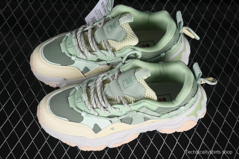 Fila Fusion Retro Mars Running Shoes with Lace-Up Design and Cushioned Sole - F12W422103FMB