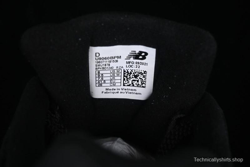 New Balance 9060 Retro Casual Running Sneakers with ABZORB Cushioning Technology - U9060BPM