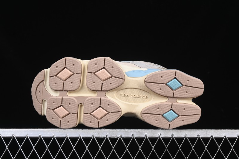 New Balance 9060 Retro Casual Running Sneakers with ABZORB Cushioning Technology - U9060WCG