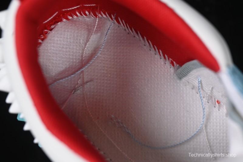 Christian Louboutin Funnyto Flat Comfortable Fashion Low-Top Sneakers with Raw Ice Blue Sole - X.D4