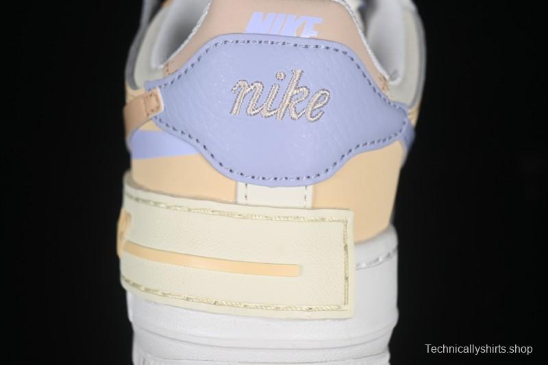 Nike Air Force 1 Shadow Lightweight Elevated Low-Top Sneakers - DZ1847-114