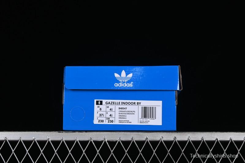 Adidas Originals Gazelle Indoor IH8547 Retro Casual Slip-Resistant Wear-Resistant Low-Top Sneakers - IH8547