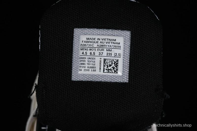 Converse All Star Lift Platform Sneakers with Daisy Stitch Detail - A08731C