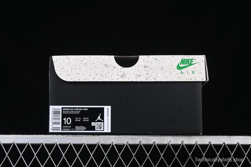 Nike Air Jordan 4 Retro Low Basketball Shoes - HQ3441-111