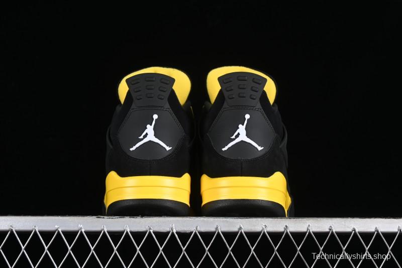 Nike Air Jordan 4 Retro Basketball Shoes Thunder - DH6927-017