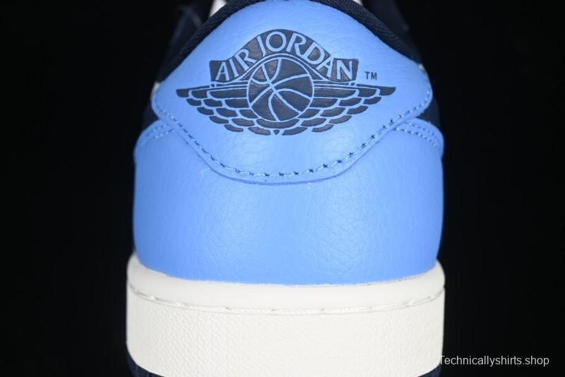 Nike Air Jordan 1 Low OG Obsidian AJ1 Low-top Lifestyle Basketball Shoes - CZ0790-400