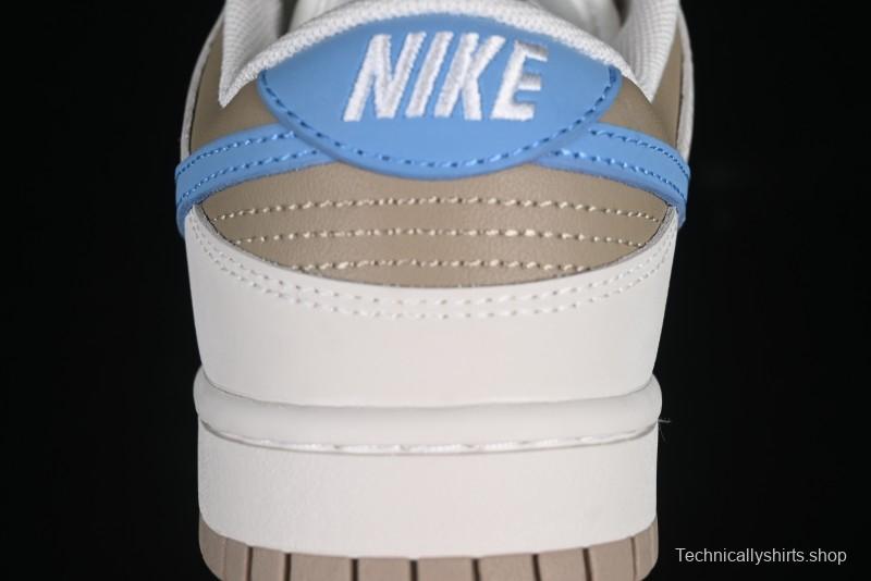 Nike Dunk Low Retro Premium Casual Sneakers in Caramel Cream - HQ1175-240