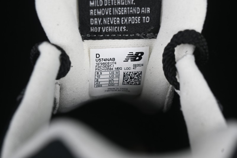 New Balance 574 Series Retro Casual Running Shoes - U574NAB