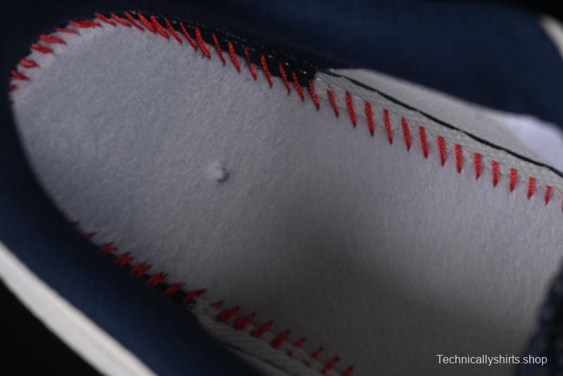 Nike Air Force 1 '07 Low Bape Collaboration Off-White Navy Blue Casual Sneakers - HH7518-066