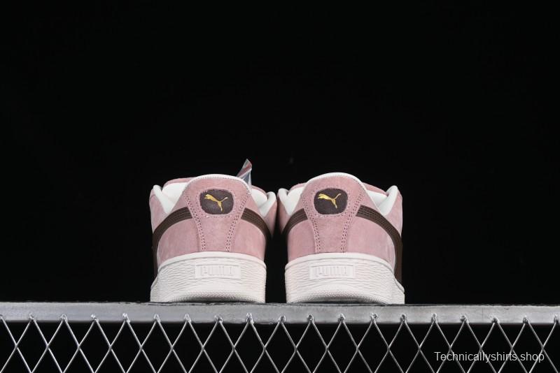 PUMA Suede Classic Sneakers - Rose Pink & Chocolate Brown