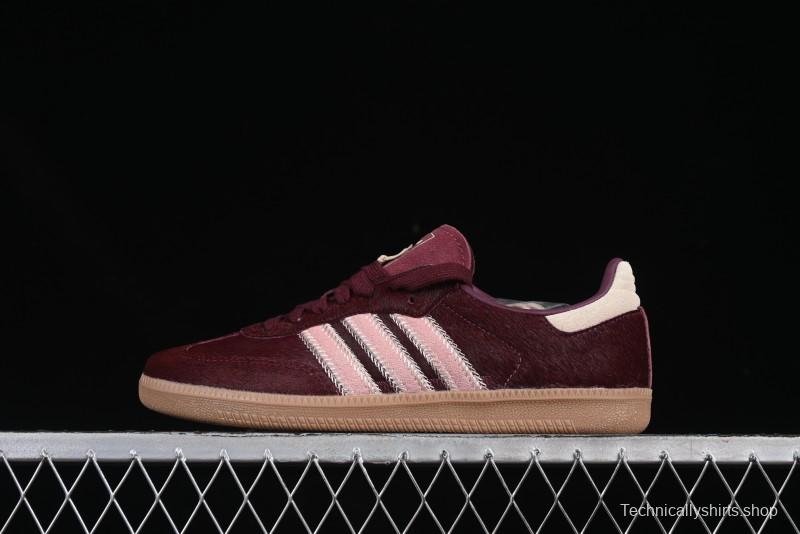 Adidas Samba OG Casual Sneakers with Classic Trefoil Logo - JP5330