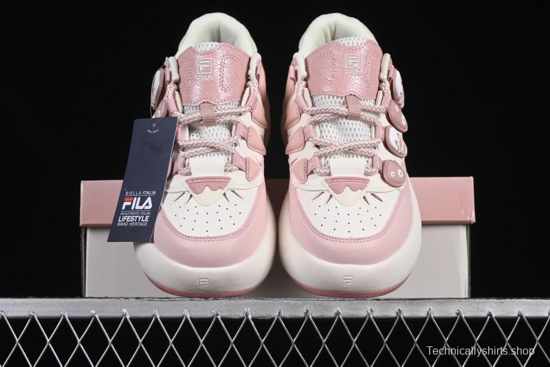Pink Drip Chunky Sneakers – Trendy Casual Shoes for Women