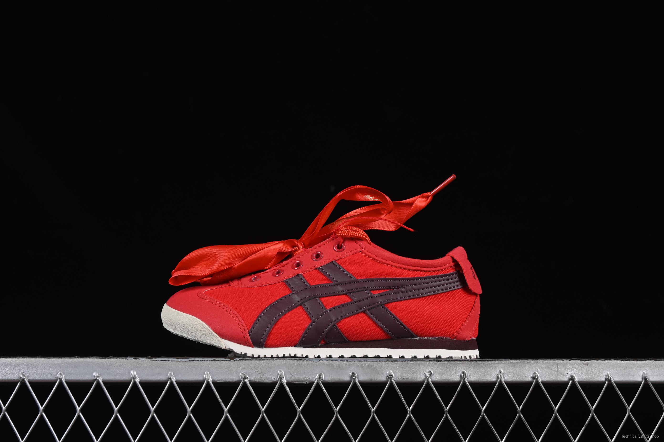 Onitsuka Tiger Mexico 66 Slip-On Canvas Low-Top Casual Sneakers - 1183A360-205