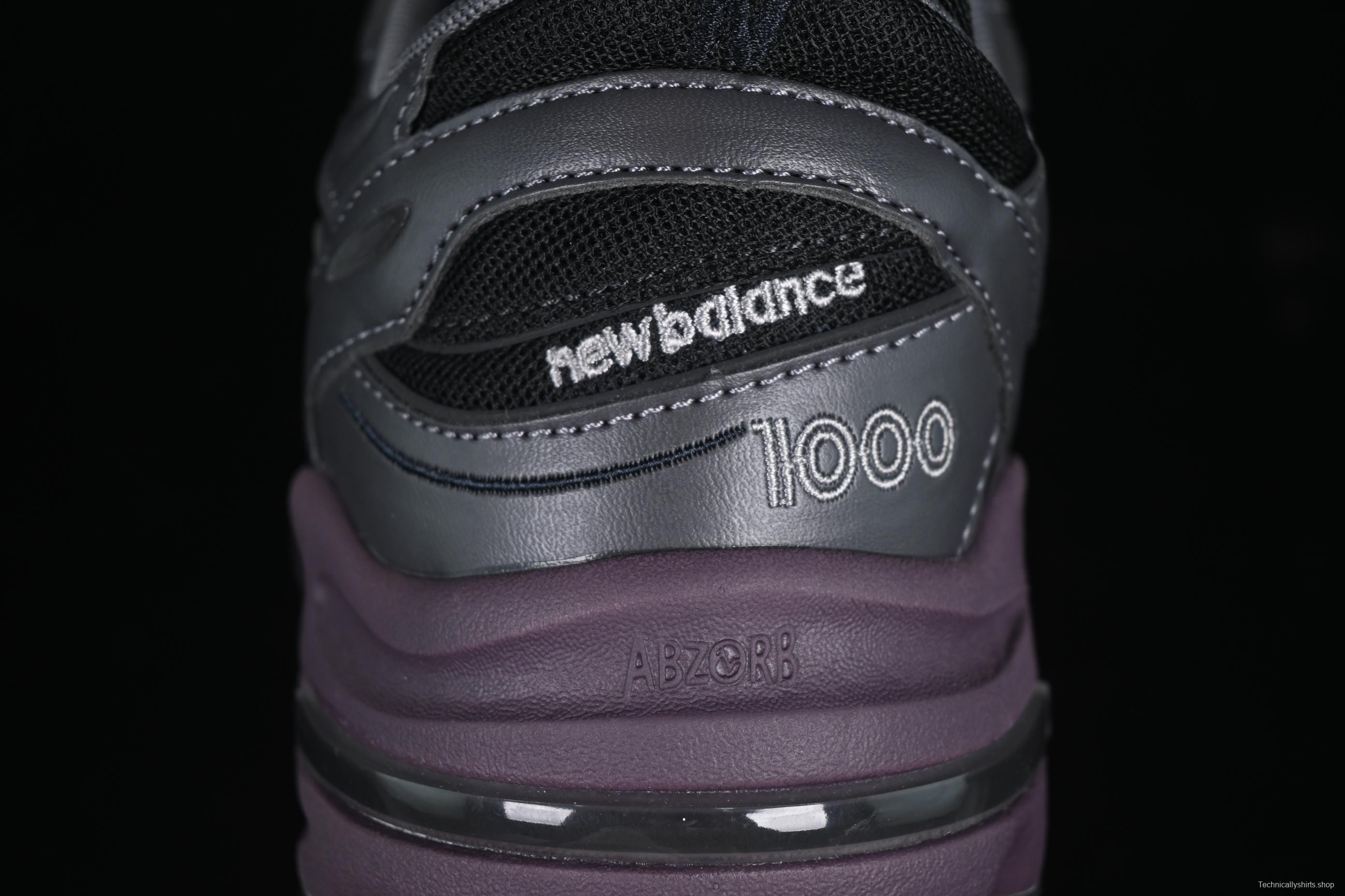 New Balance 1000 Series Retro Dad Style Low-Top Casual Running Shoes - M1000EB