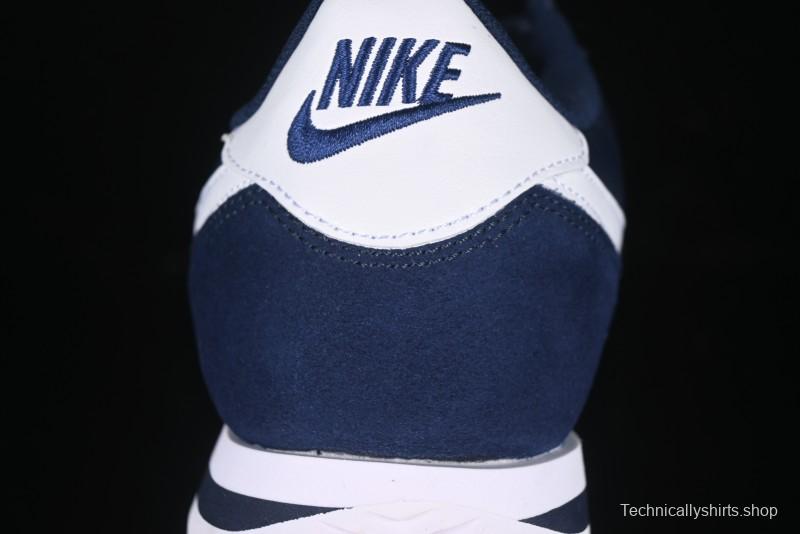 Nike Classic Cortez Leather Retro Running Shoes with Cushioned Sole - HF0263-400