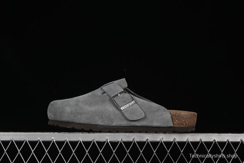 Birkenstock Arizona Soft Footbed Sandals with Suede Leather and Lambswool Lining - G.D4