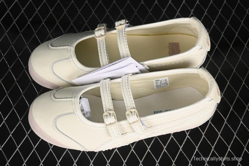 Onitsuka Tiger Mexico 66 Tgrs Mary Jane Low-Top Casual Summer Sandals - 1182A660-752