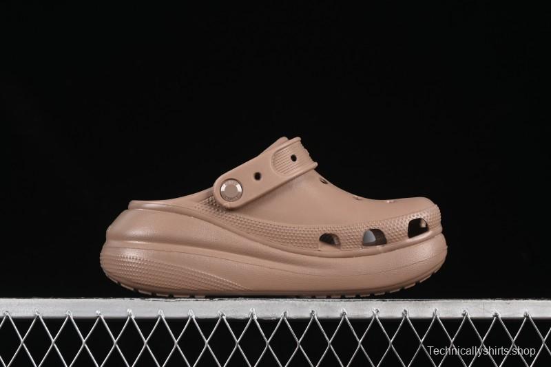 Crocs Classic Puff Two-Way Summer Sandals with Ventilation Holes - B.D4