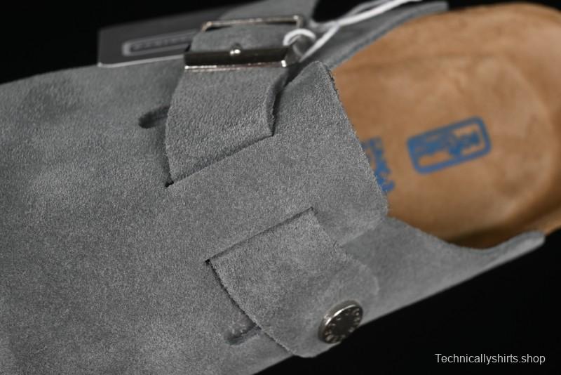 Birkenstock Arizona Soft Footbed Sandals with Suede Leather and Lambswool Lining - G.D4