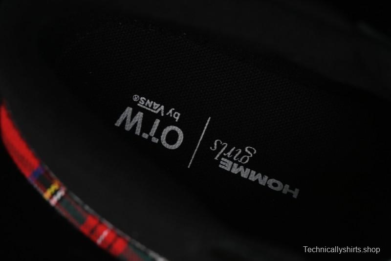 Vans Sk8-Mid Anaheim Collection Scottish Plaid Casual Low-Top Canvas Shoes - VN0A4UWIVNE