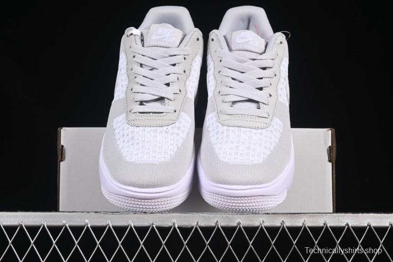 Nike Air Force 1 '07 Low 2.0 Flyknit Casual Sneakers with Full-Length Air Cushion - CI0051-500