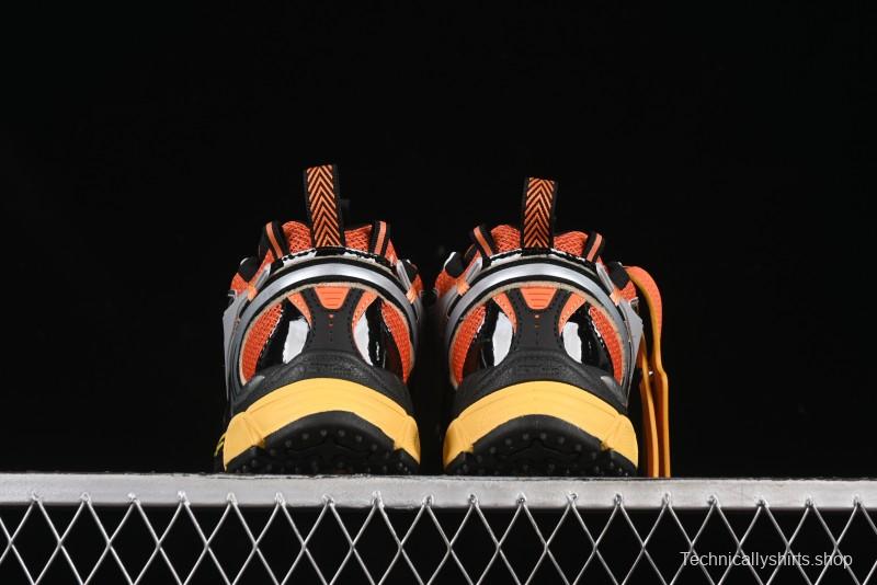 Off-White Be Right Low-Top Lifestyle Sneakers in Grey Orange - X.E5