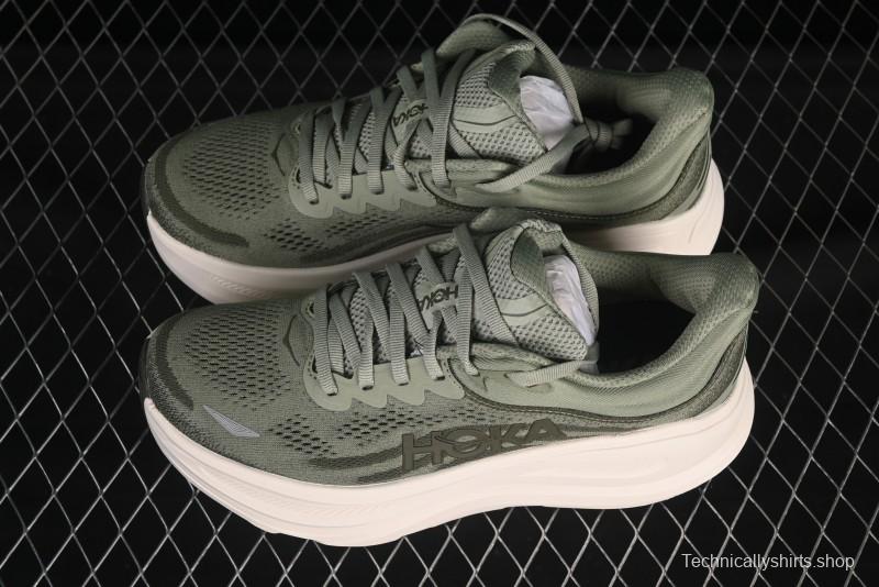 HOKA ONE ONE Bondi 9 Cushioned Running Shoes with Soft EVA Midsole - 1162011 SSSC