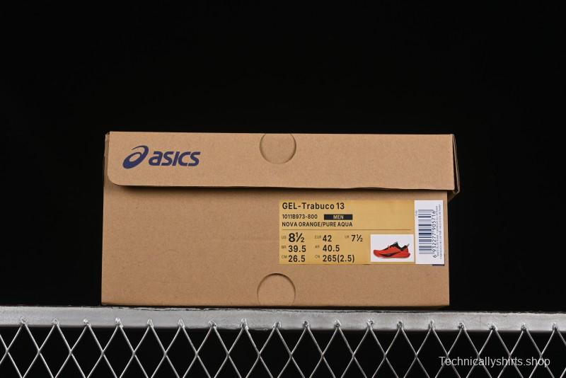 Asics Gel-Trabuco 13 Retro Breathable Casual Shoes with Cushioning for Men - 1011B973-800