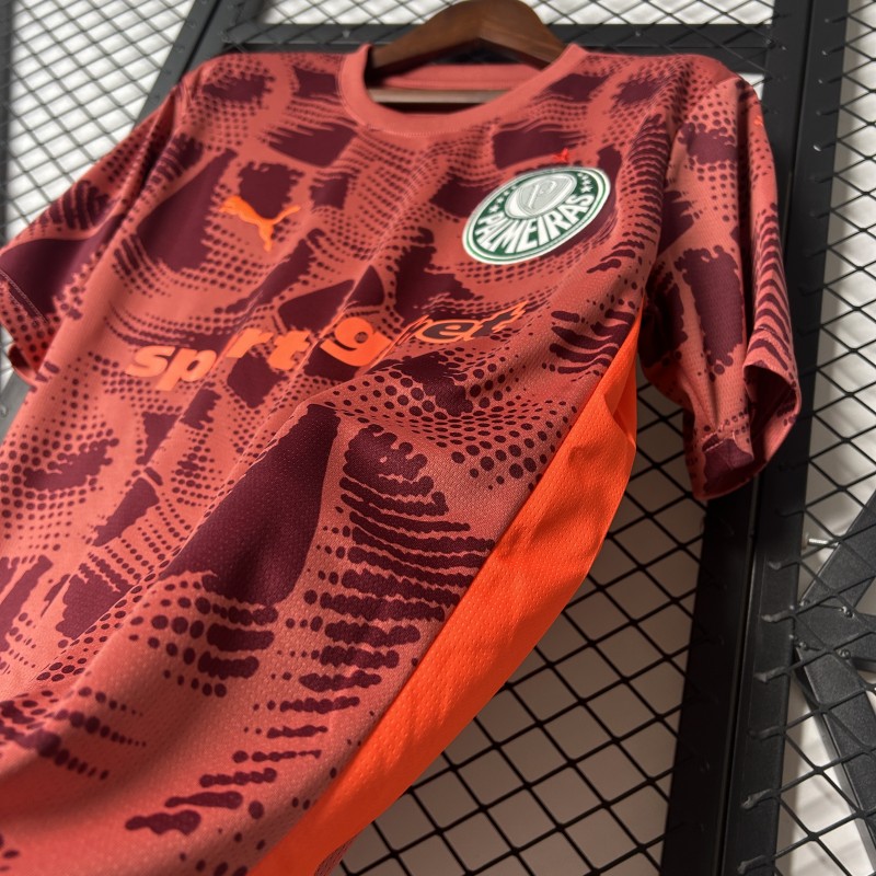 25/26 Palmeiras Goalkeeper Red Jersey