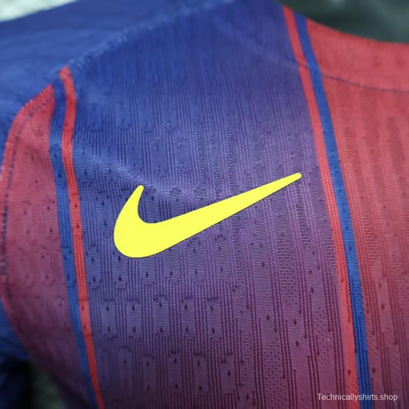 Player Version 25/26 Barcelona Home Jersey