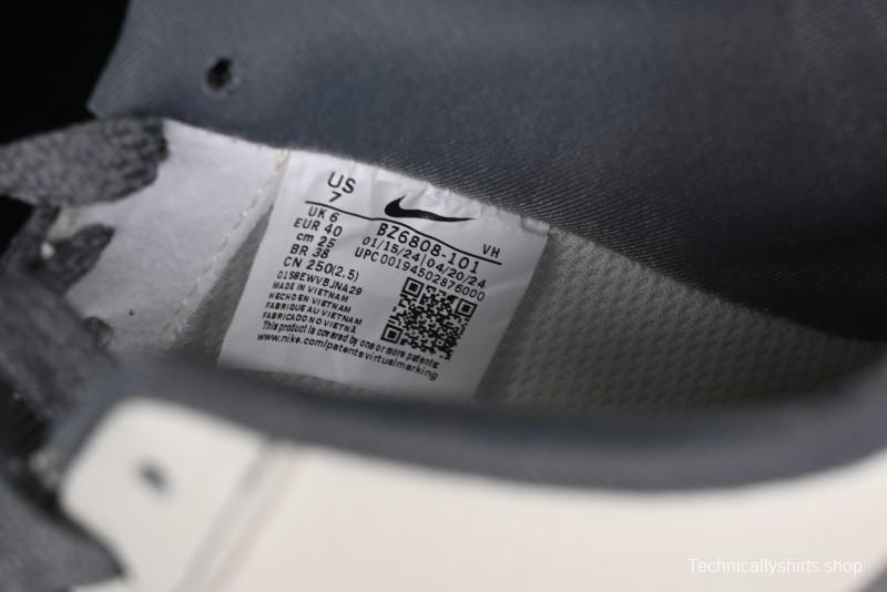 Nike Air Force 1'07 Low Stussy Collaboration Woven Fabric Low-Top Casual Sneakers - BZ6808-101