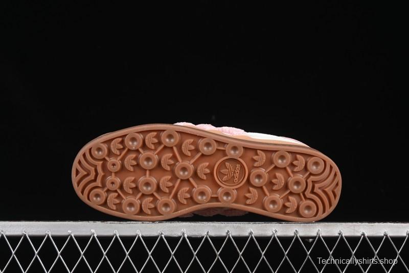 Adidas Originals Gazelle Bold JR8374 Collaboration Low-Top Sneakers with Thick Sole for Slip Resistance and Durability - JR8374