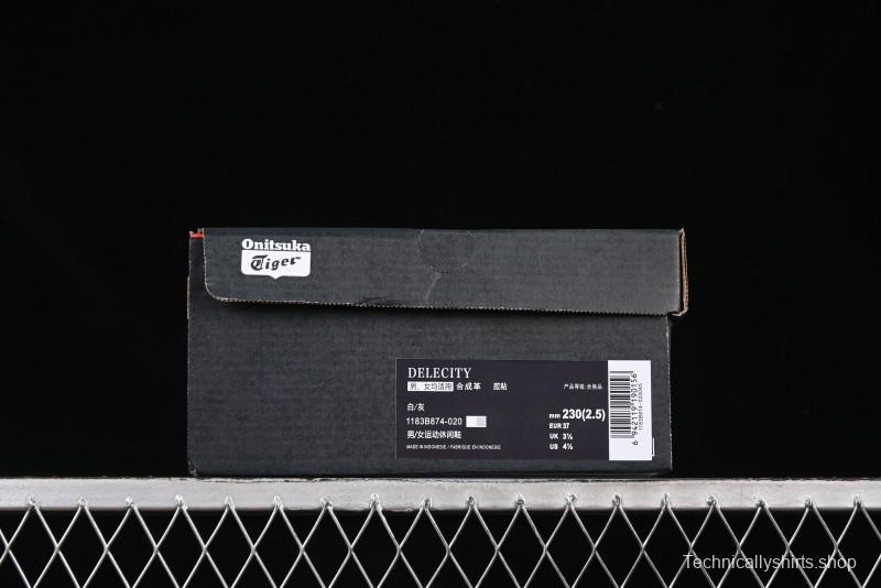 Onitsuka Tiger Delecity Thick Sole耐磨 Low-Top Lifestyle Sneakers - 1183B874-020