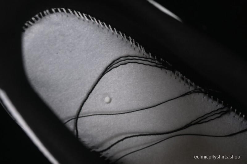 Nike Air Force 1 '07 Low Casual Sneakers in Black & White with Hemp Rope Detailing - ZH0316-073